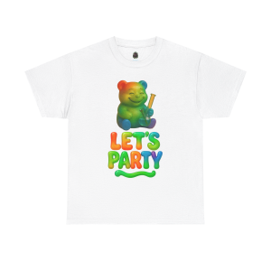 Let’s Party – Rainbow Gummy Bear Tee